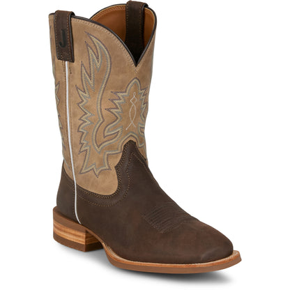Justin Mens Rustle 11" Western Boots