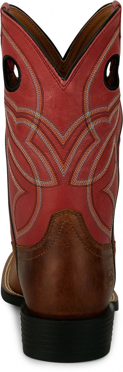 Justin Mens Lubbock 11" Western Boots