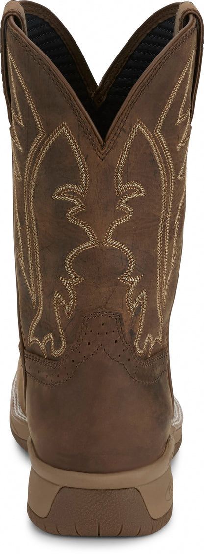 Justin Mens Nitread 11" Waterproof Boots