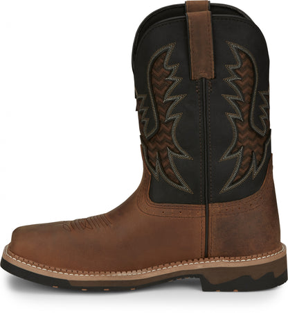 Justin Mens Bolt 11" Work Boots