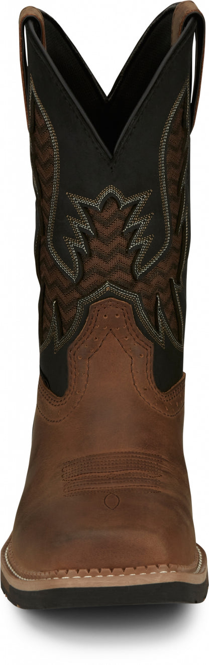 Justin Mens Bolt 11" Nano Comp Toe Boots