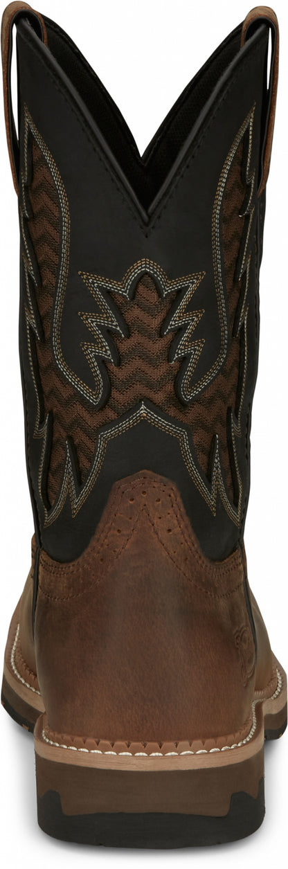 Justin Mens Bolt 11" Nano Comp Toe Boots