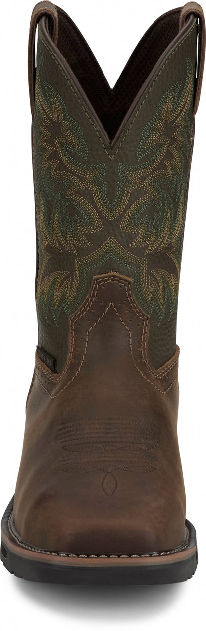 Justin Mens Keavan 11" Met Guard Steel Toe Boots