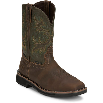 Justin Mens Keavan 11" Met Guard Steel Toe Boots
