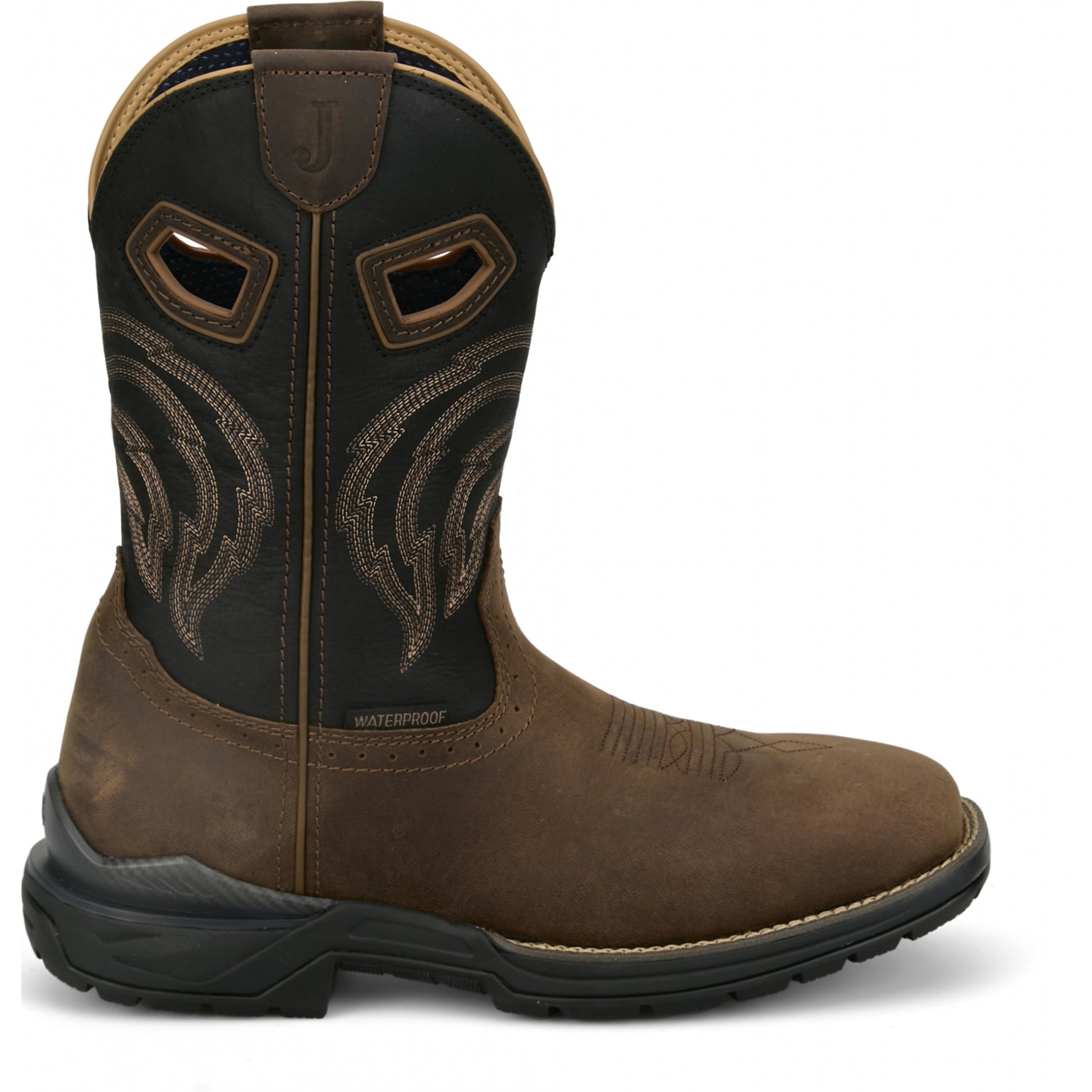 Justin Mens Slickline 11" Waterproof Boots