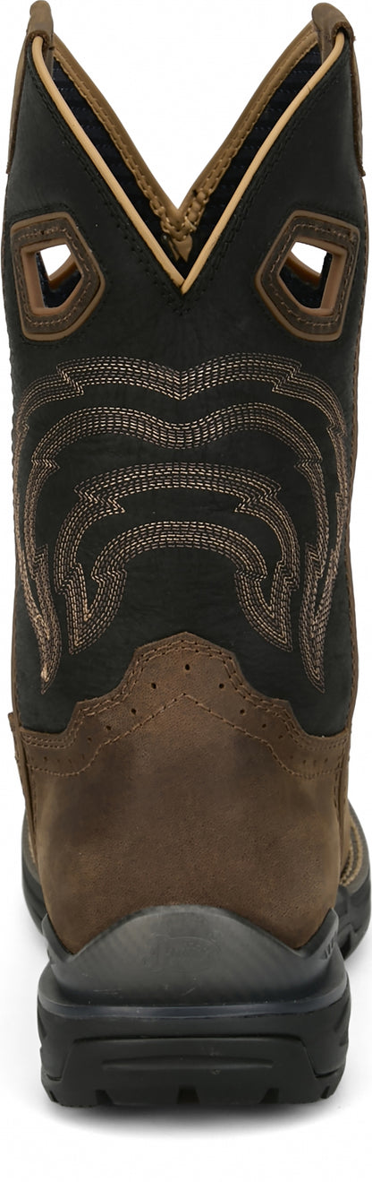 Justin Mens Slickline 11" Waterproof Boots