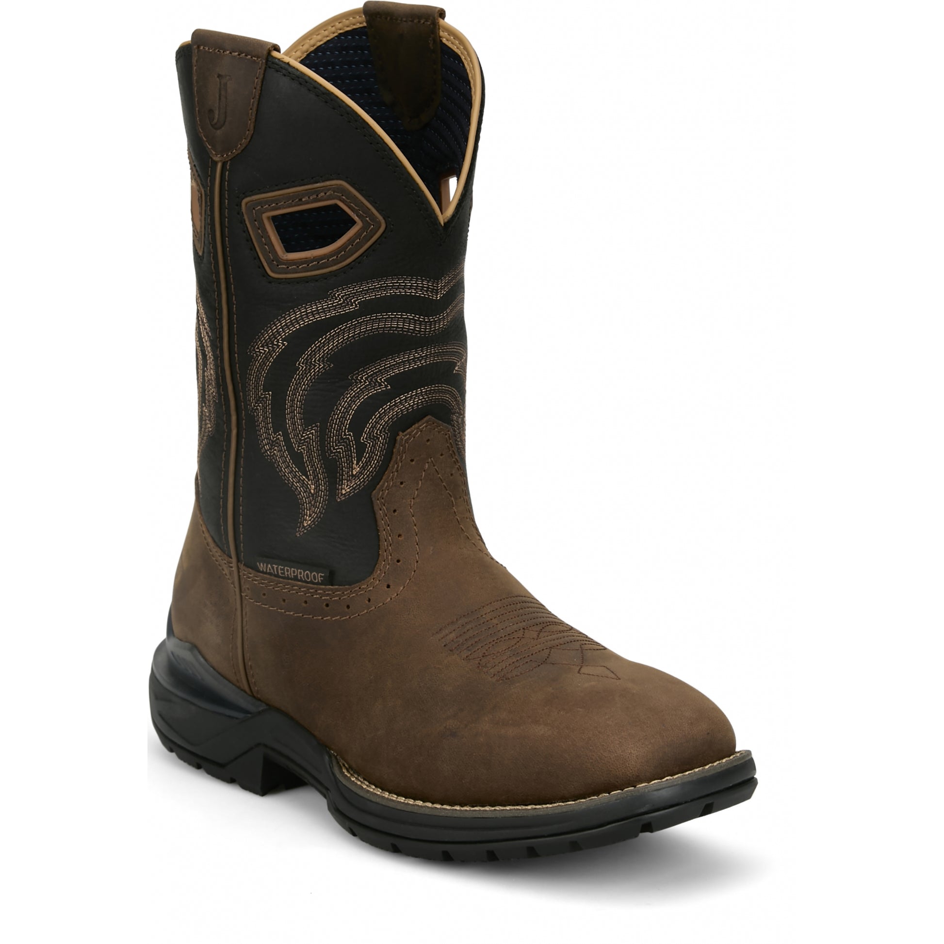 Justin Mens Slickline 11" Waterproof Boots