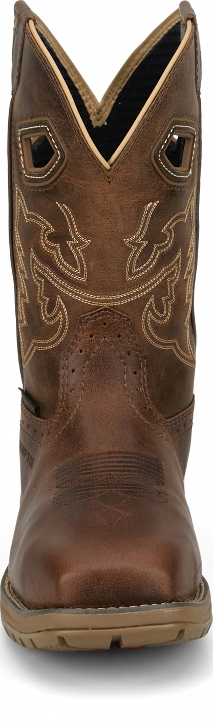 Justin Mens Oilpatch 11" Waterproof Comp Toe Boots