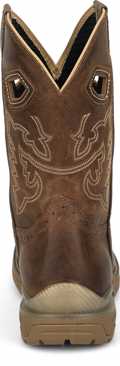 Justin Mens Oilpatch 11" Waterproof Comp Toe Boots