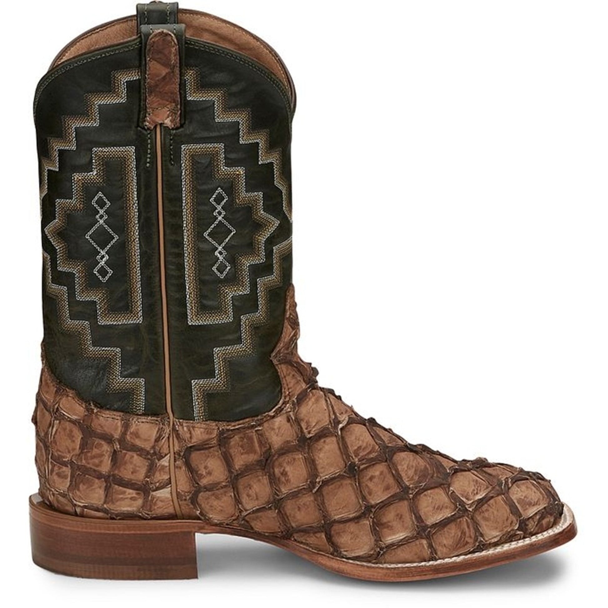 Tony Lama Mens Leviathan 11" Pirarucu Boots