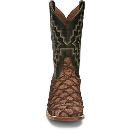 Tony Lama Mens Leviathan 11" Pirarucu Boots