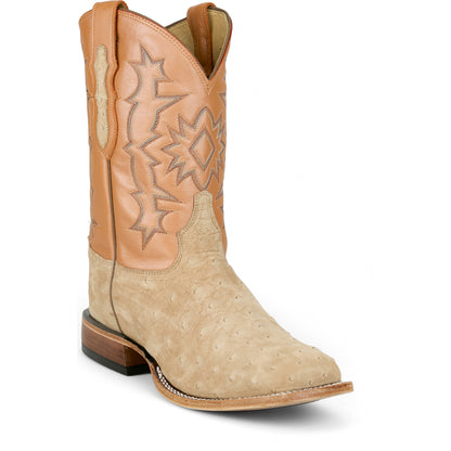 Tony Lama Mens Carlos 11" Full Quill Ostrich Boots