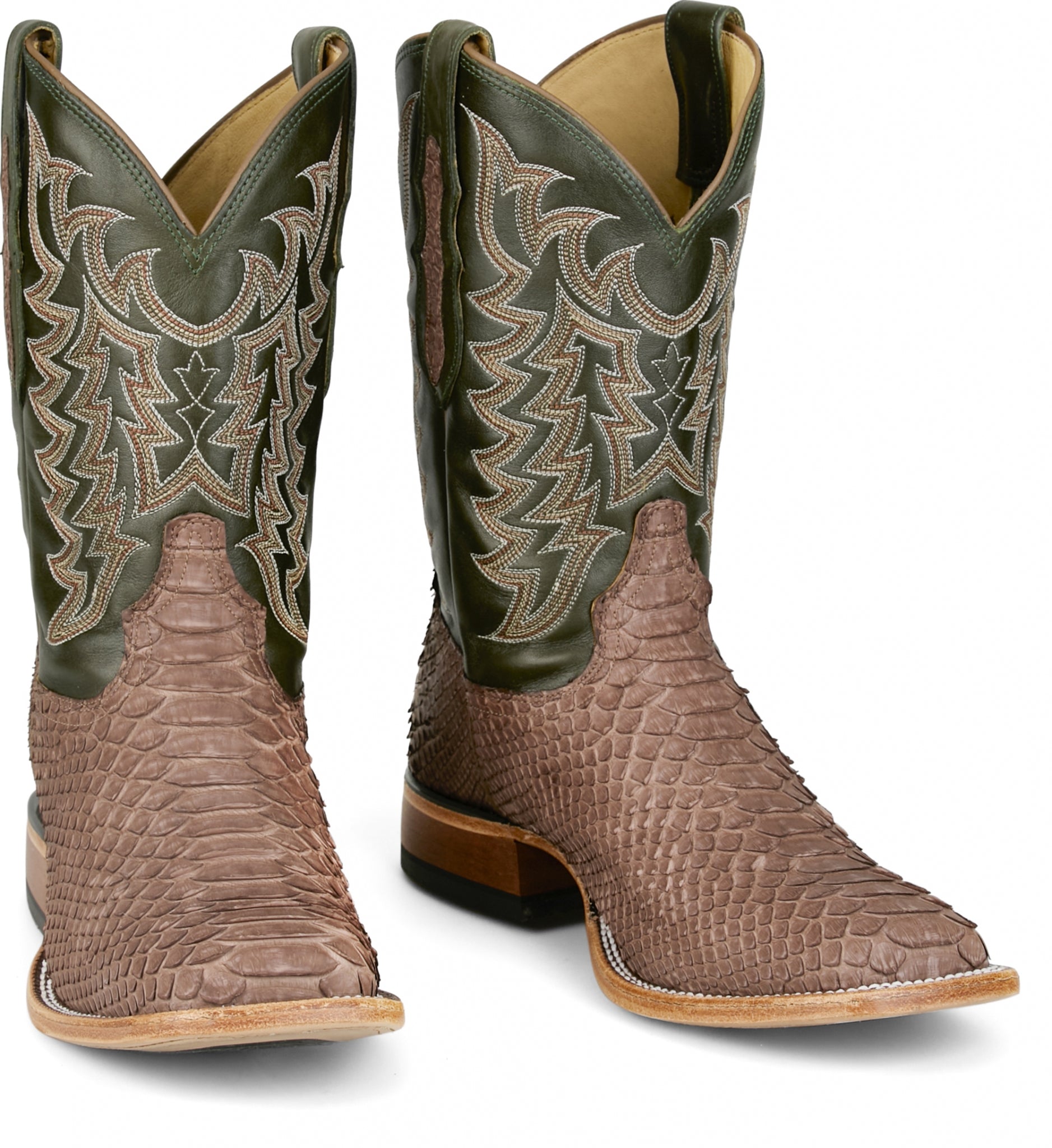 Tony Lama Mens Mario 11" Python Boots