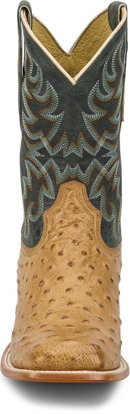 Tony Lama Mens Blaine 11" Ostrich Boots