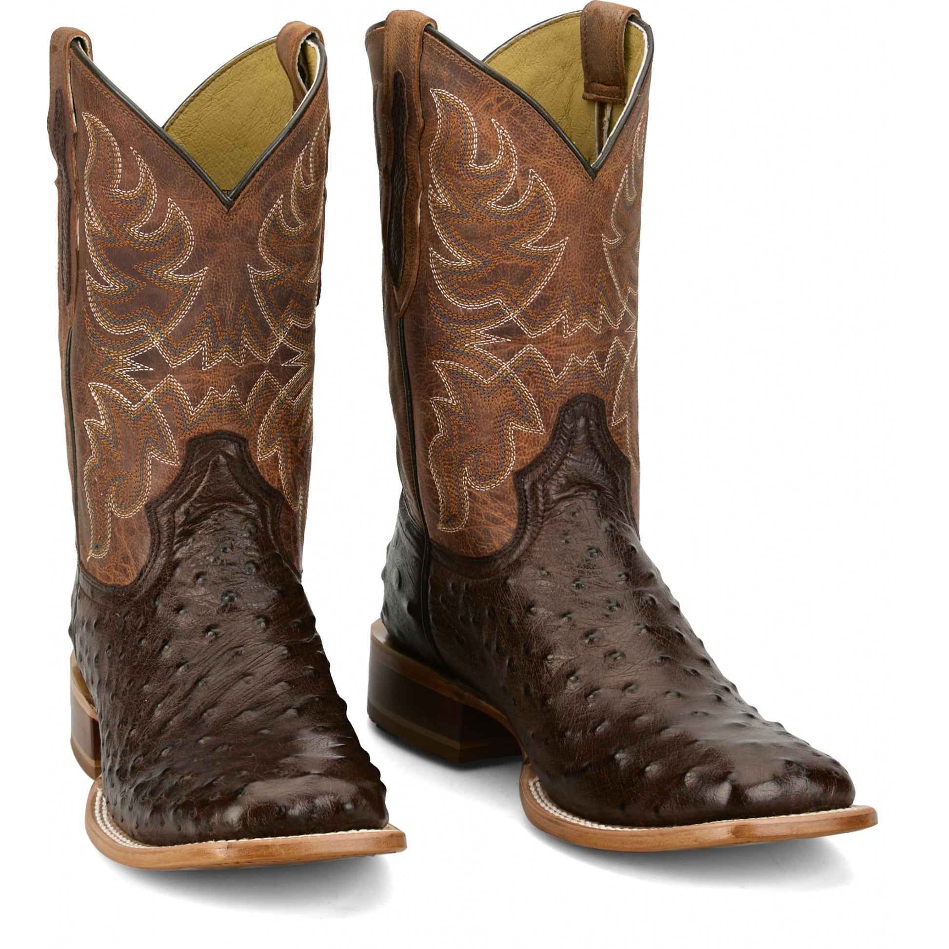 Tony Lama Mens Blaine 11" Ostrich Boots