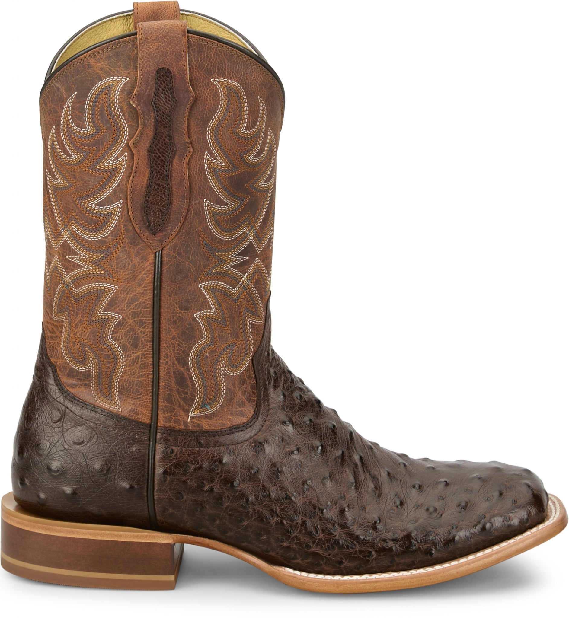 Tony Lama Mens Blaine 11" Ostrich Boots