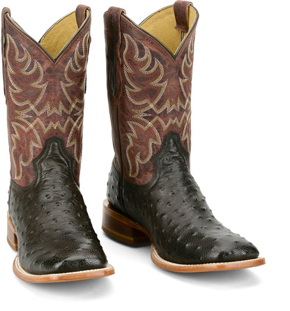 Tony Lama Mens Blaine 11" Ostrich Boots