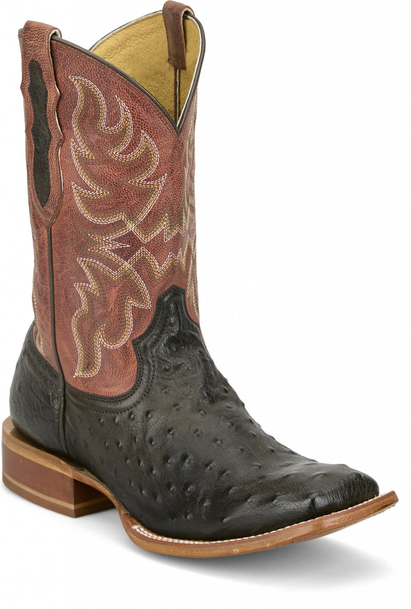 Tony Lama Mens Blaine 11" Ostrich Boots
