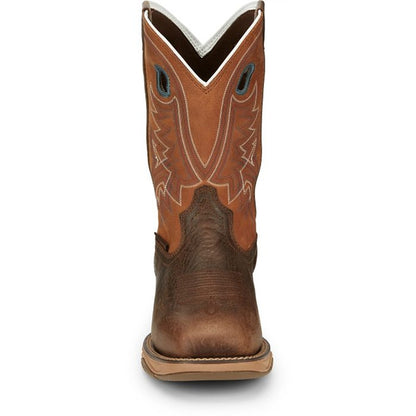 Tony Lama Mens Lopez 11" Wide Steel Square Toe Waterproof Work Boots