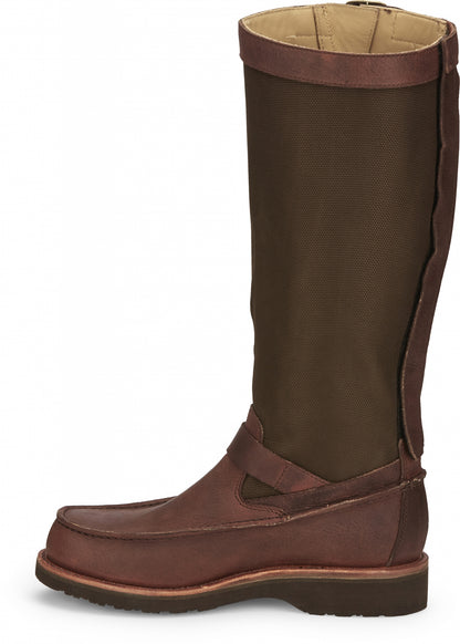 Chippewa Mens Cutter 17" Back Zip Snake Boots