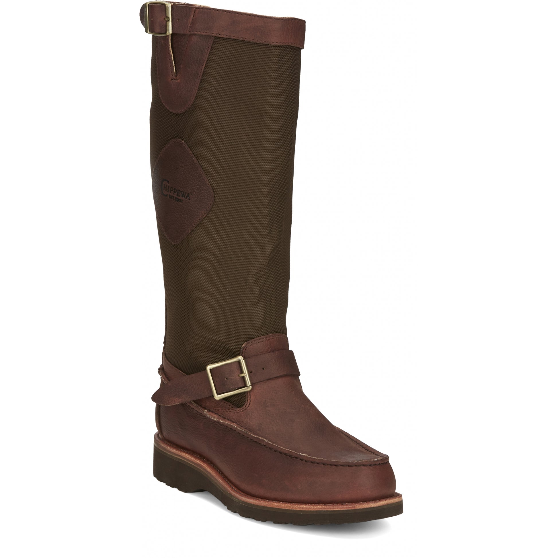 Chippewa Mens Cutter 17" Back Zip Snake Boots