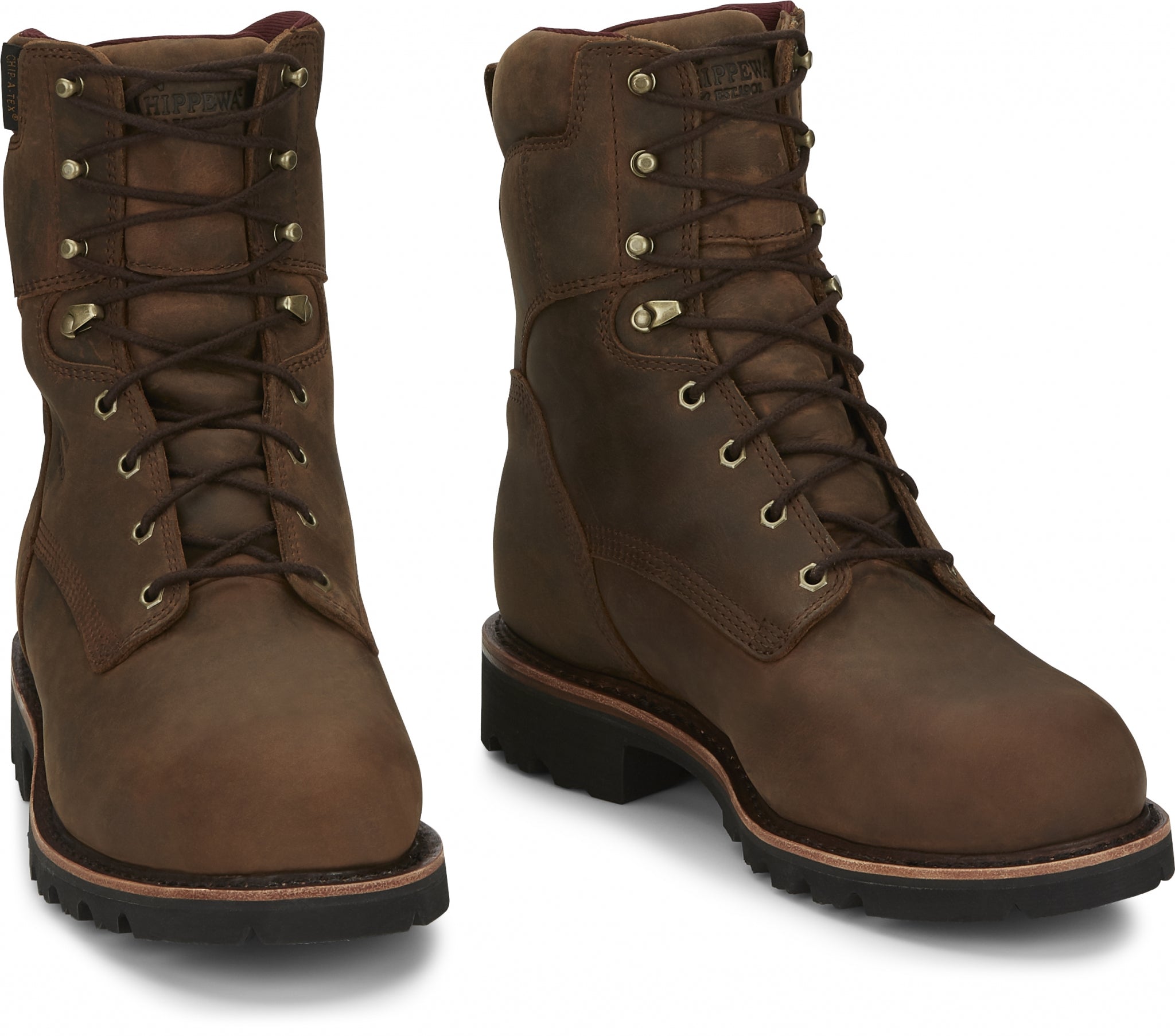 Chippewa Mens Super DNA 8" Waterproof Steel Toe Insulated Boots