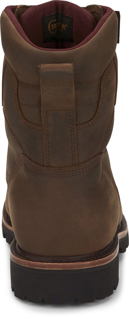 Chippewa Mens Super DNA 8" Waterproof Steel Toe Insulated Boots