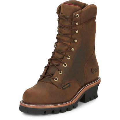 Chippewa Mens Super DNA 9" Waterproof Insulated Logger Boots