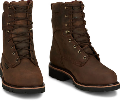 Chippewa Mens Super DNA 8" Waterproof Insulated Boots