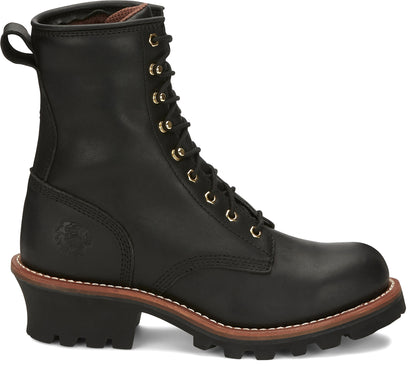 Chippewa Mens Baldor 8" Steel Toe Logger Boots