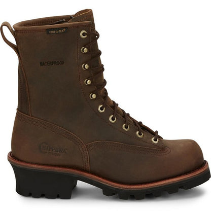 Chippewa Mens Paladin 8" Waterproof Logger Boots