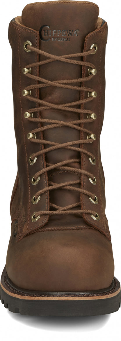 Chippewa Mens Valdor 8" Waterproof Comp Toe Logger Boots