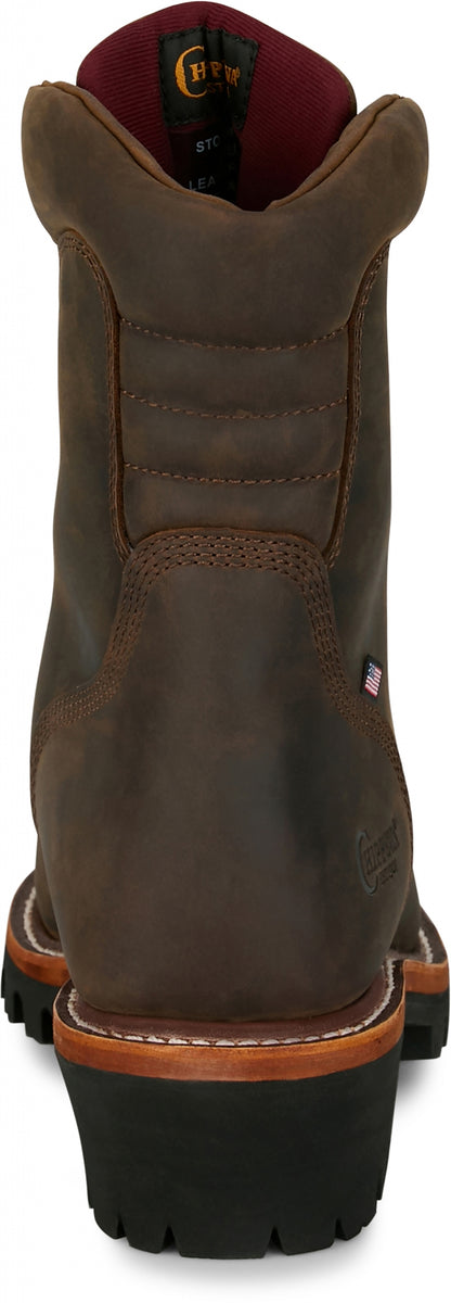 Chippewa Mens Super Logger 9" Waterproof Insulated Steel Toe Boots