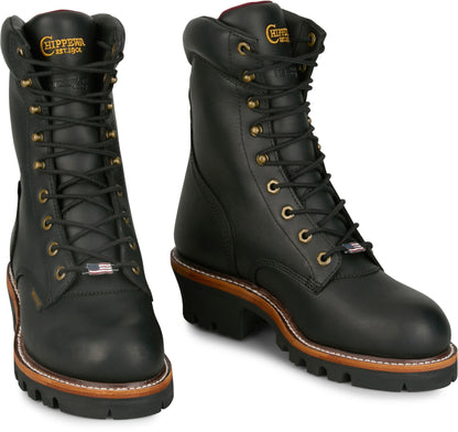 Chippewa Mens Super Logger 9" Waterproof Insulated Steel Toe Boots