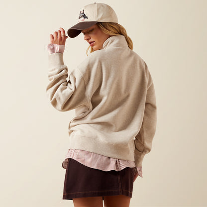 Ariat Running Wild Ladies 1/2 Zip Sweatshirt