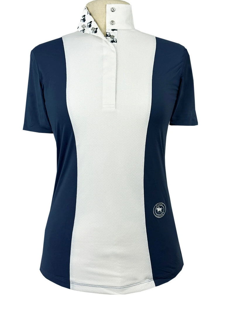 Essex Classics Ladies "Luna II" Golf Carts Short Sleeve Performance Show Shirt