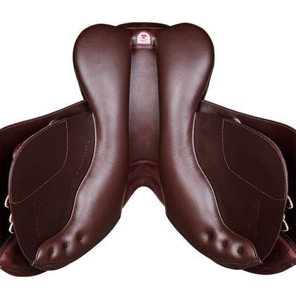 Bates Caprilli Close Contact Saddle with Opulence Leather