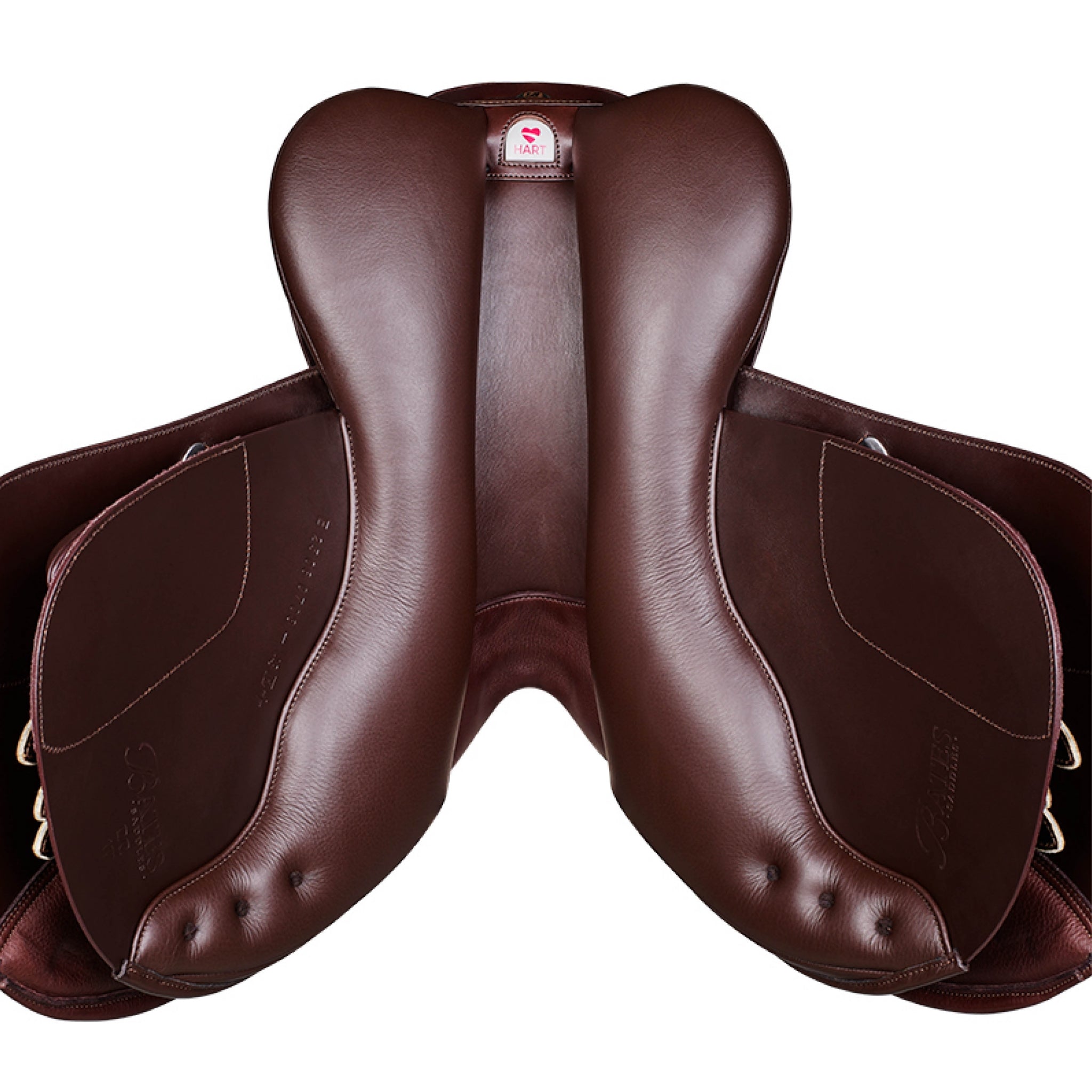 Bates Caprilli Close Contact Saddle + Extended Flap with Opulence Leather