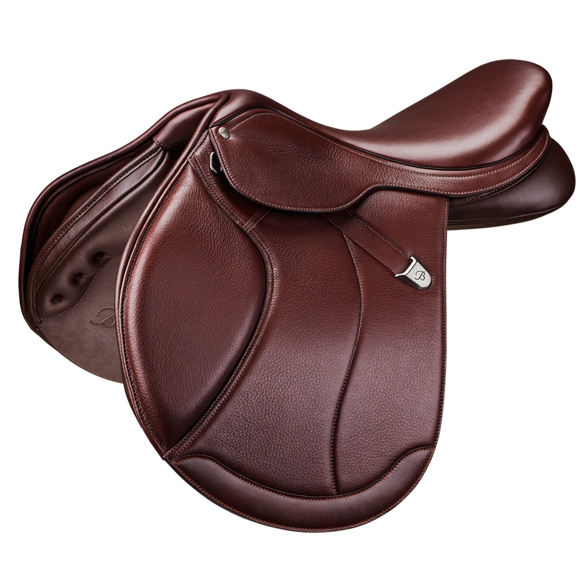 Bates Caprilli Close Contact Saddle + Forward Flap with Opulence Leather