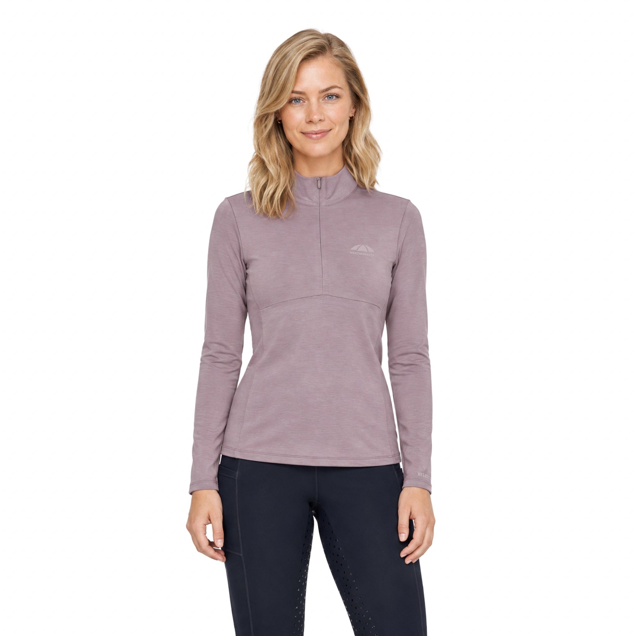 Weatherbeeta Ladies Copper 1/2 Zip LS Mid-Layer II Shirt