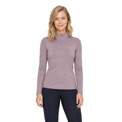 Weatherbeeta Ladies Copper 1/2 Zip LS Mid-Layer II Shirt