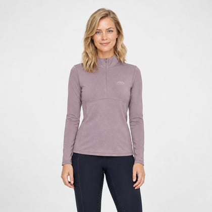 Weatherbeeta Ladies Copper 1/2 Zip LS Mid-Layer II Shirt