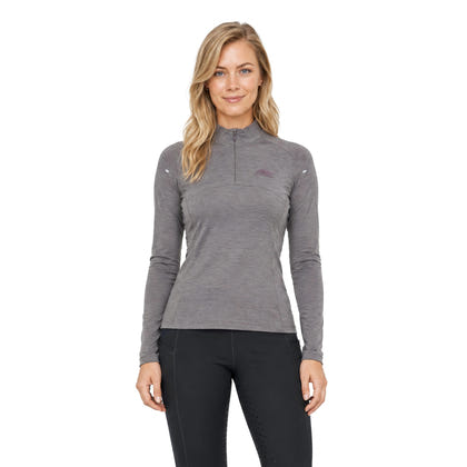 Weatherbeeta Ladies Performance LS 1/4 Zip Top