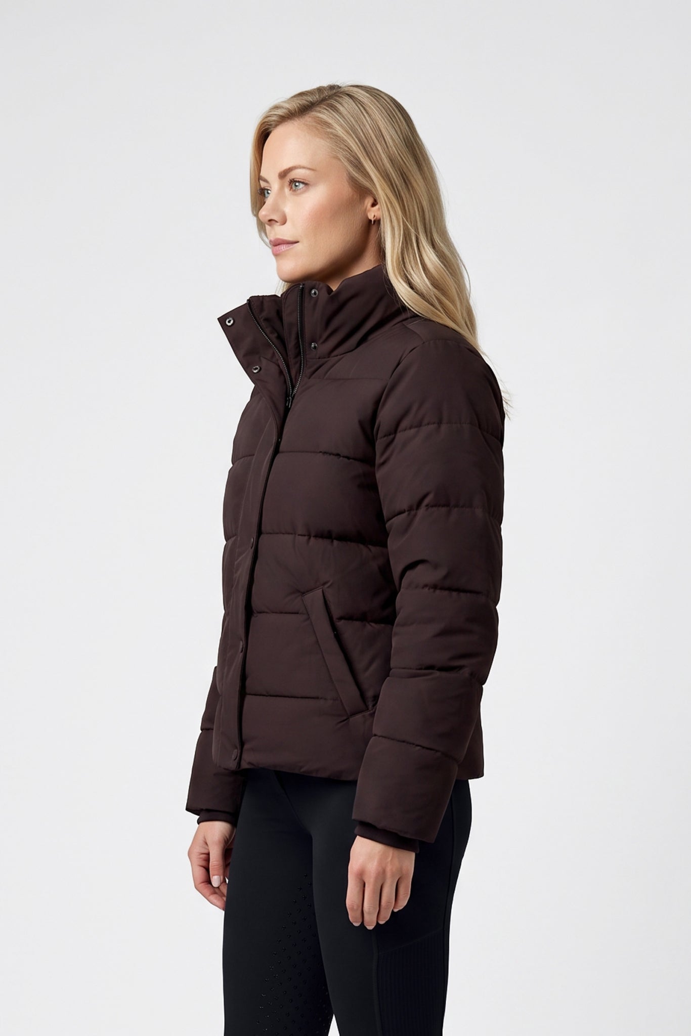 Weatherbeeta Ladies Quilted Insulated High Neck Jacket