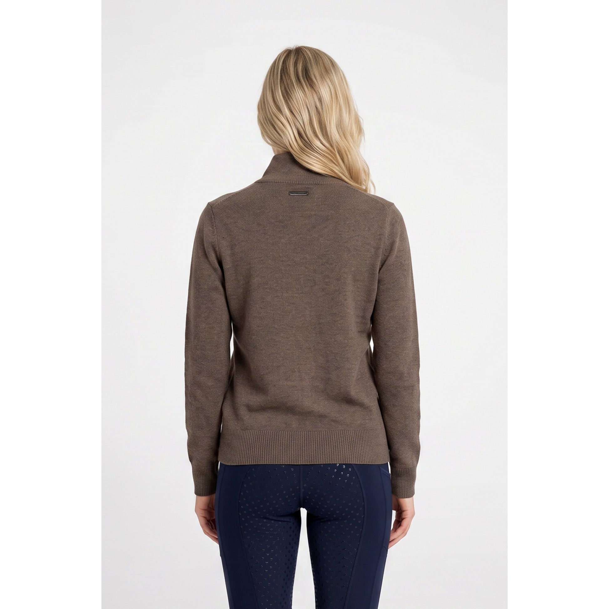 Weatherbeeta Ladies 1/2 Zip Collared Knit Pullover