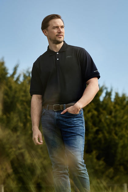 Weatherbeeta Mens Cotton Pique SS Polo