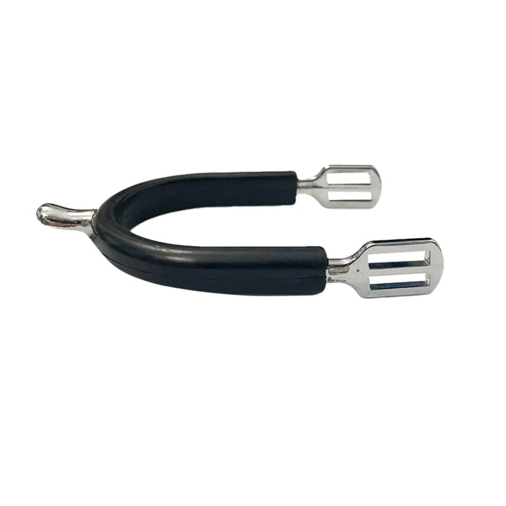TuffRider Ladies Rubber Covered Spurs With Strap