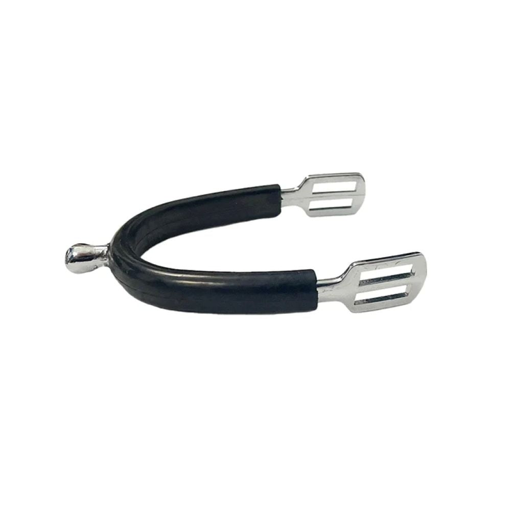 TuffRider Childrens Rubber Covered Spurs With Strap