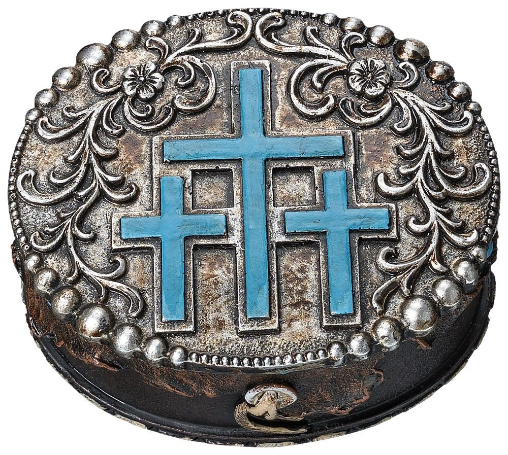 Gift Corral Triple Cross Trinket Box