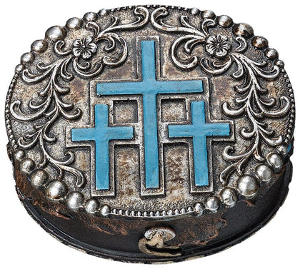 Gift Corral Triple Cross Trinket Box